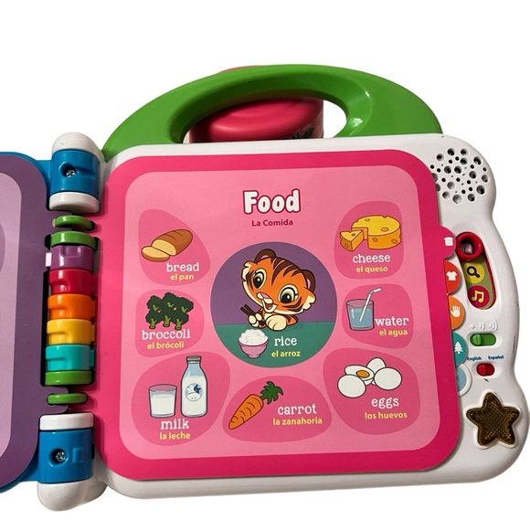 Leap Frog Learning Friends Bilingual English & Spanish 100 Word Books - Picture 4 of 9